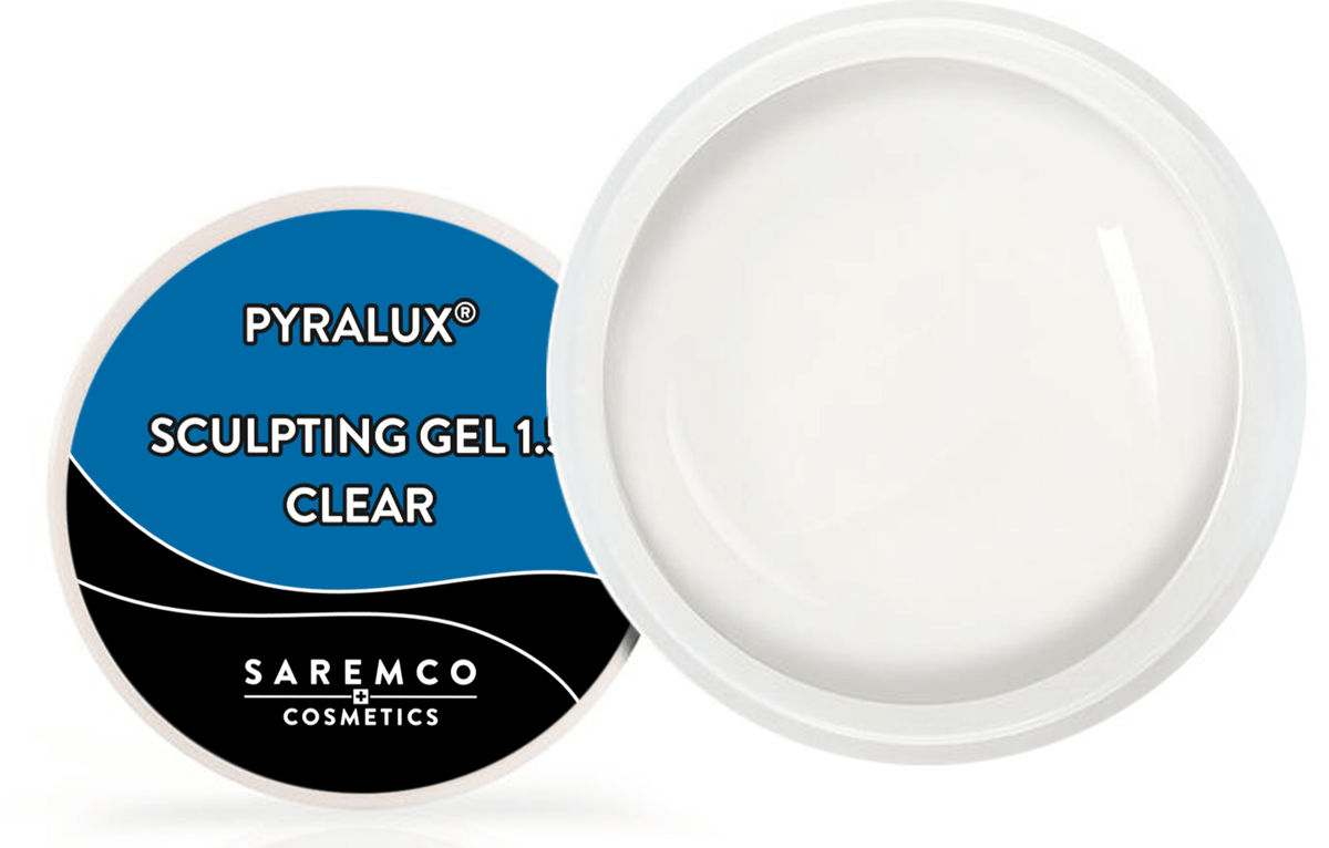 Pyralux® Sculpting Gel 1.5 Clear – Saremco Cosmetics