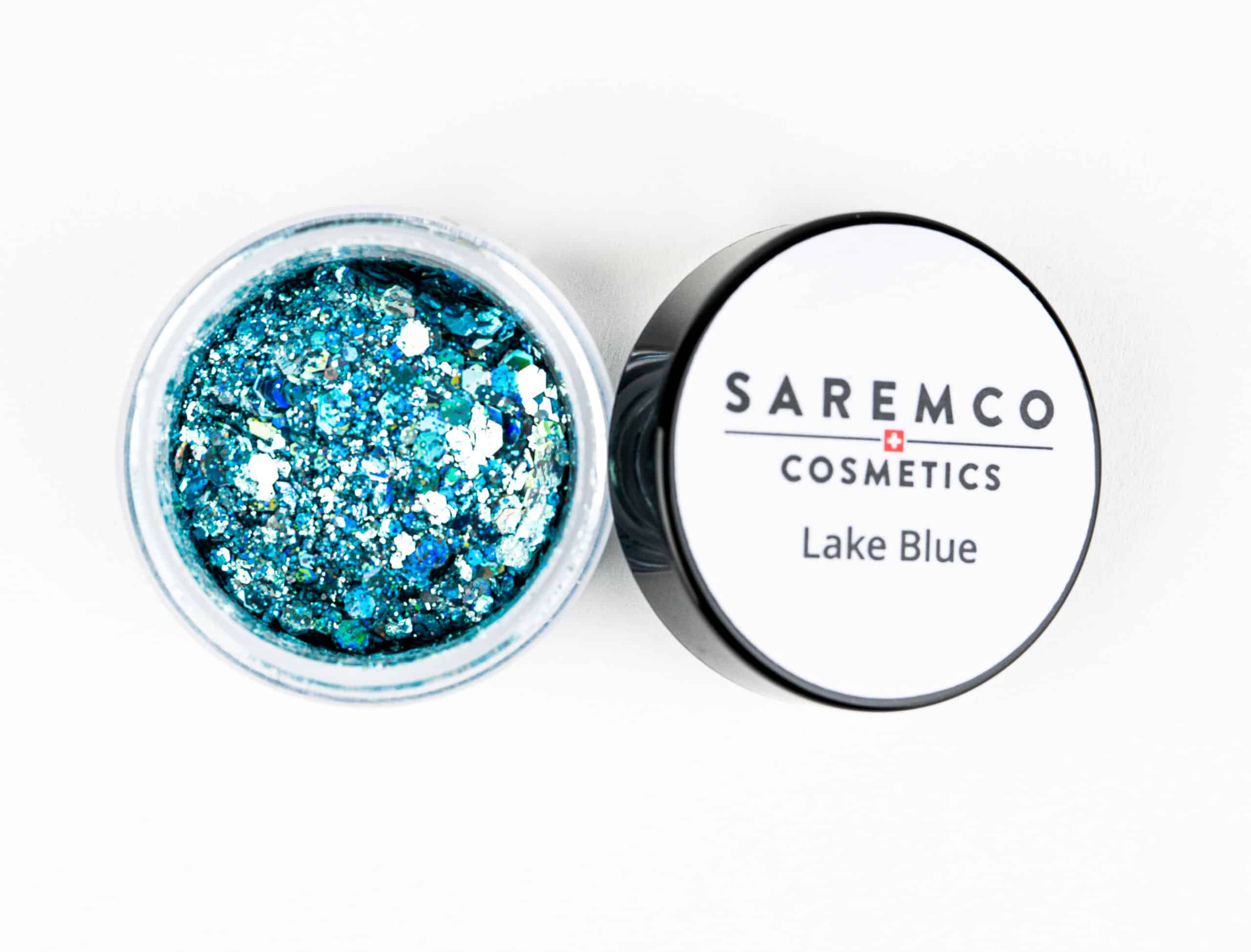 Mixed Glitter Lake Blue