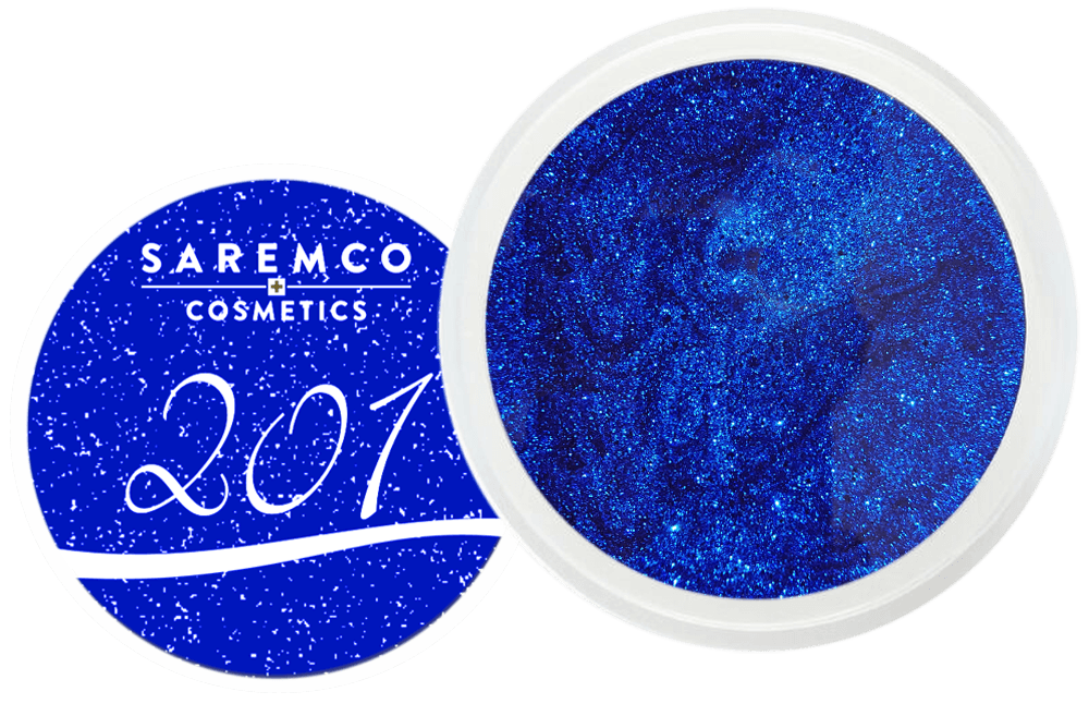 Colorgel 201 Living Glitter Blue