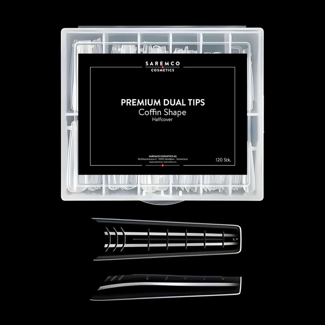 Premium Dual Tip Box - Coffin Shape Halfcover - 120 Stk.