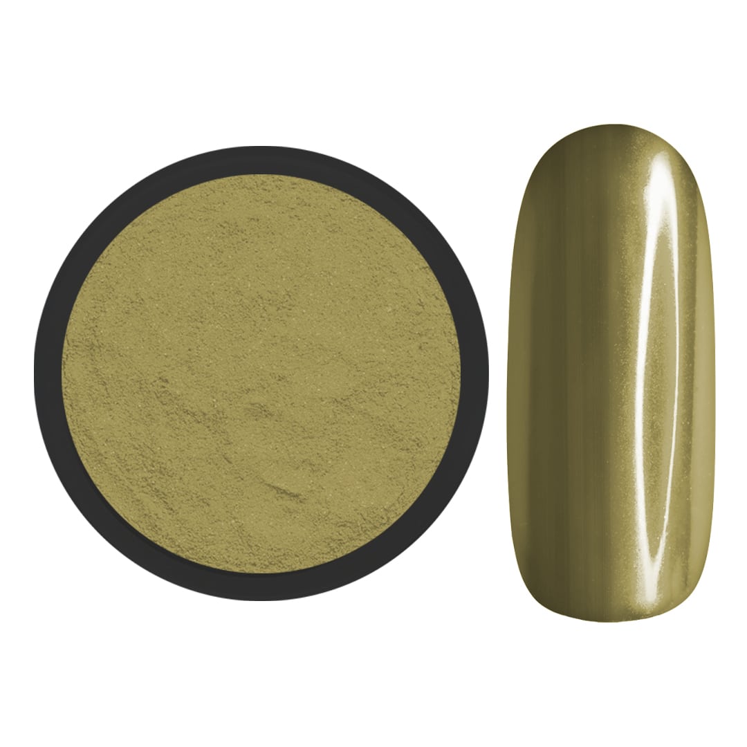 Mirror Chrome Pigment #15 Light Gold