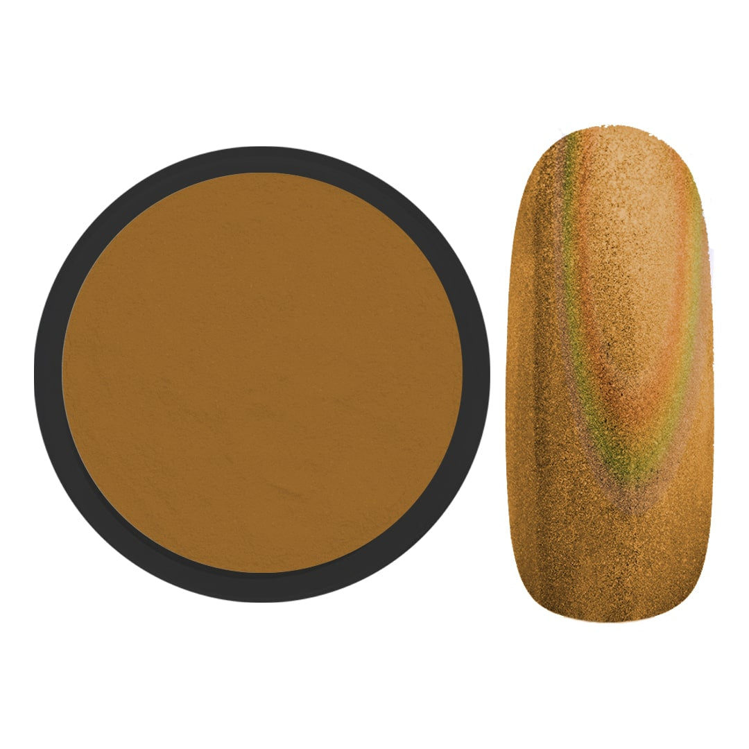 Solid Mirror Chrome Pigment #36 Gold Holographic