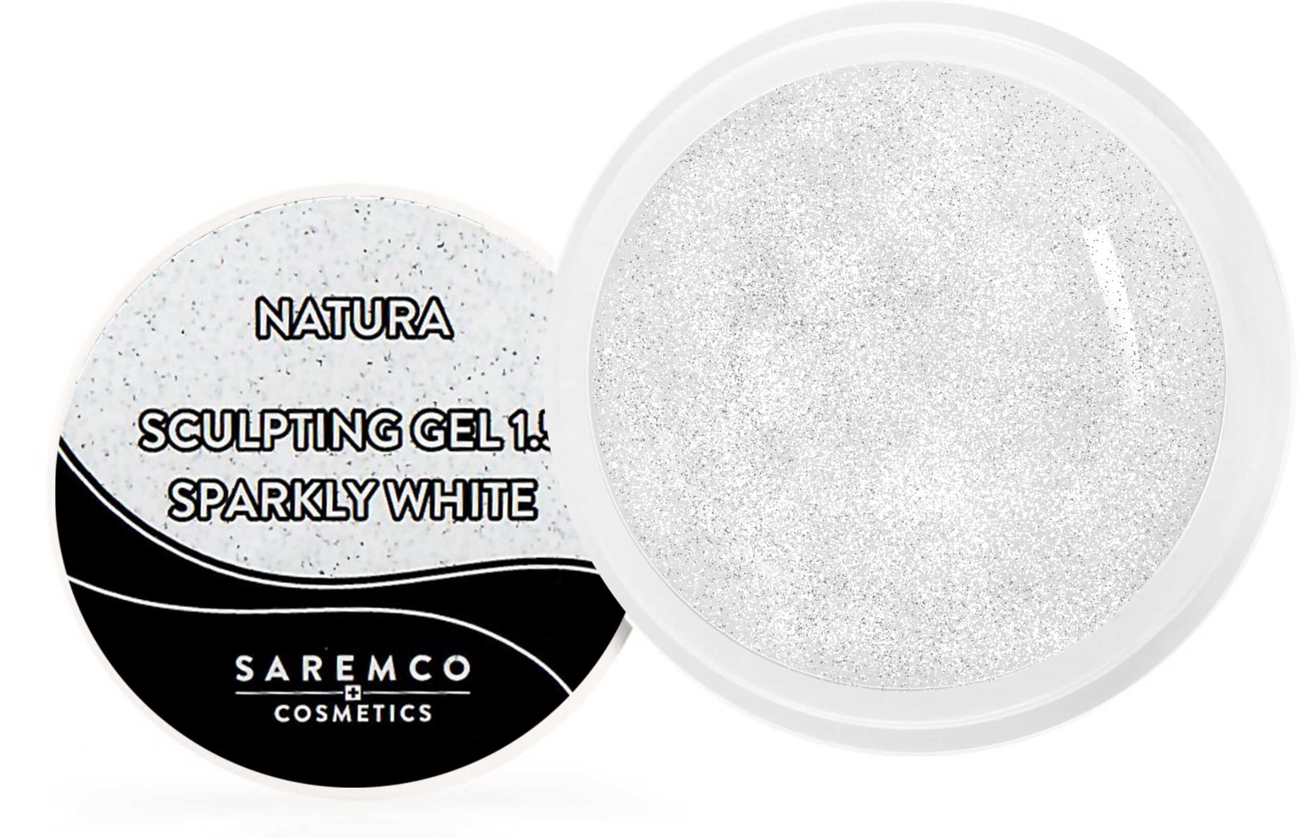 Natura Sculpting Gel 1.5 Sparkly White